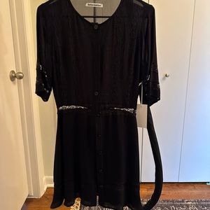 Reformation sheer dress